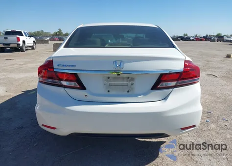 2015 Honda Civic Ex из США, поврежденный, VIN 19XFB2F80FE102735